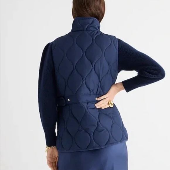 NWT JCrew Quilted Puffer Vest | Size XXS - Picture 3 of 14
